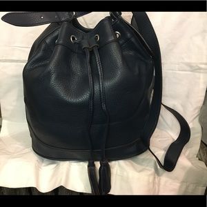 Faux-Leather Tasseled Bucket Bag | Old Navy